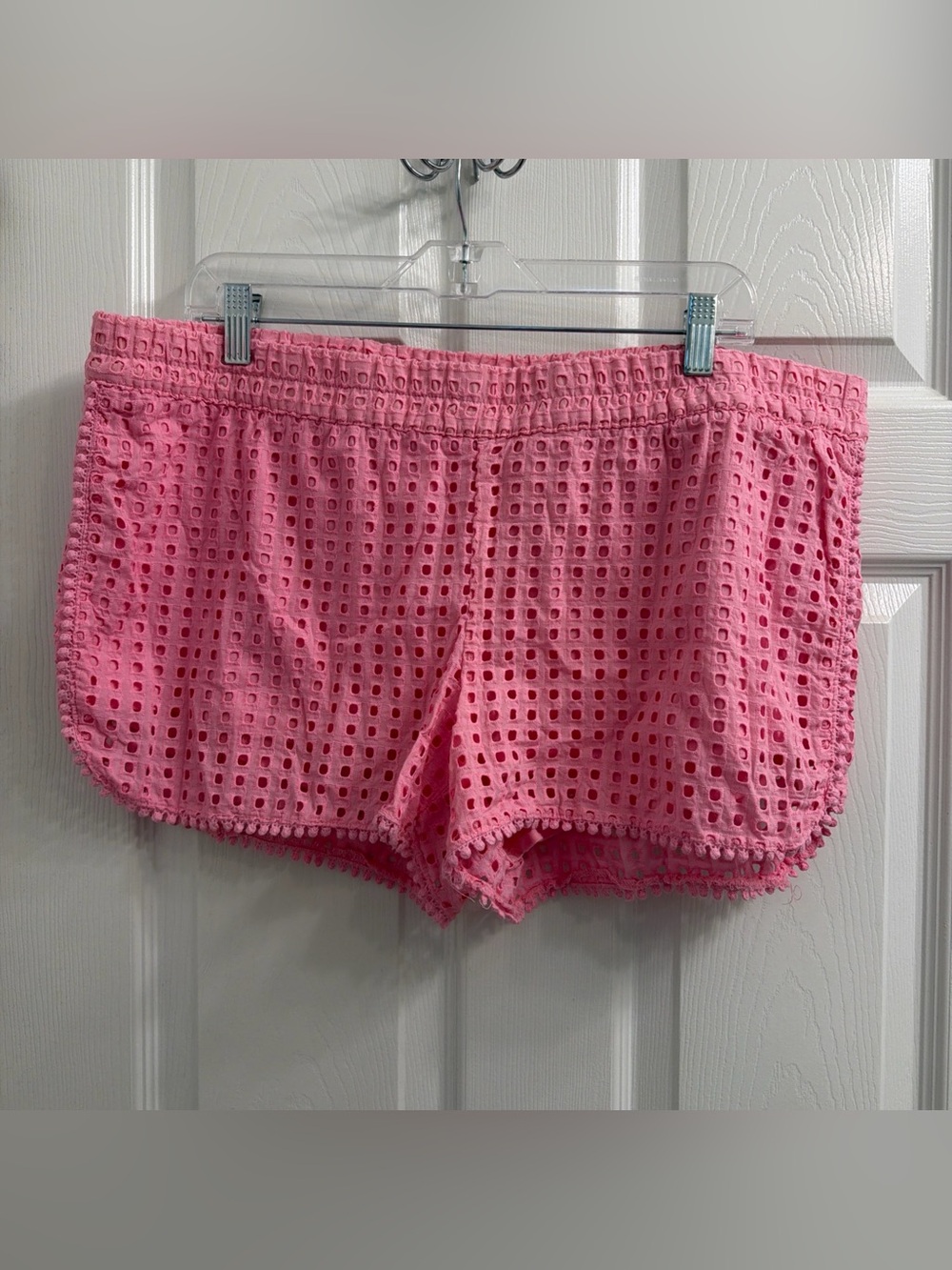 Lily Pulitzer x Target Women's Pink Lined Eyelet Shorts Size 2XL